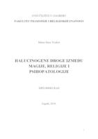 prikaz prve stranice dokumenta Halucinogene droge između magije, religije i psihopatologije