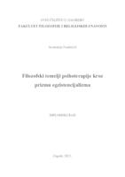 prikaz prve stranice dokumenta Filozofski temelji psihoterapije kroz prizmu egzistencializma