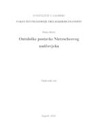 prikaz prve stranice dokumenta Ontološke postavke Nietzcheovog nadčovjeka